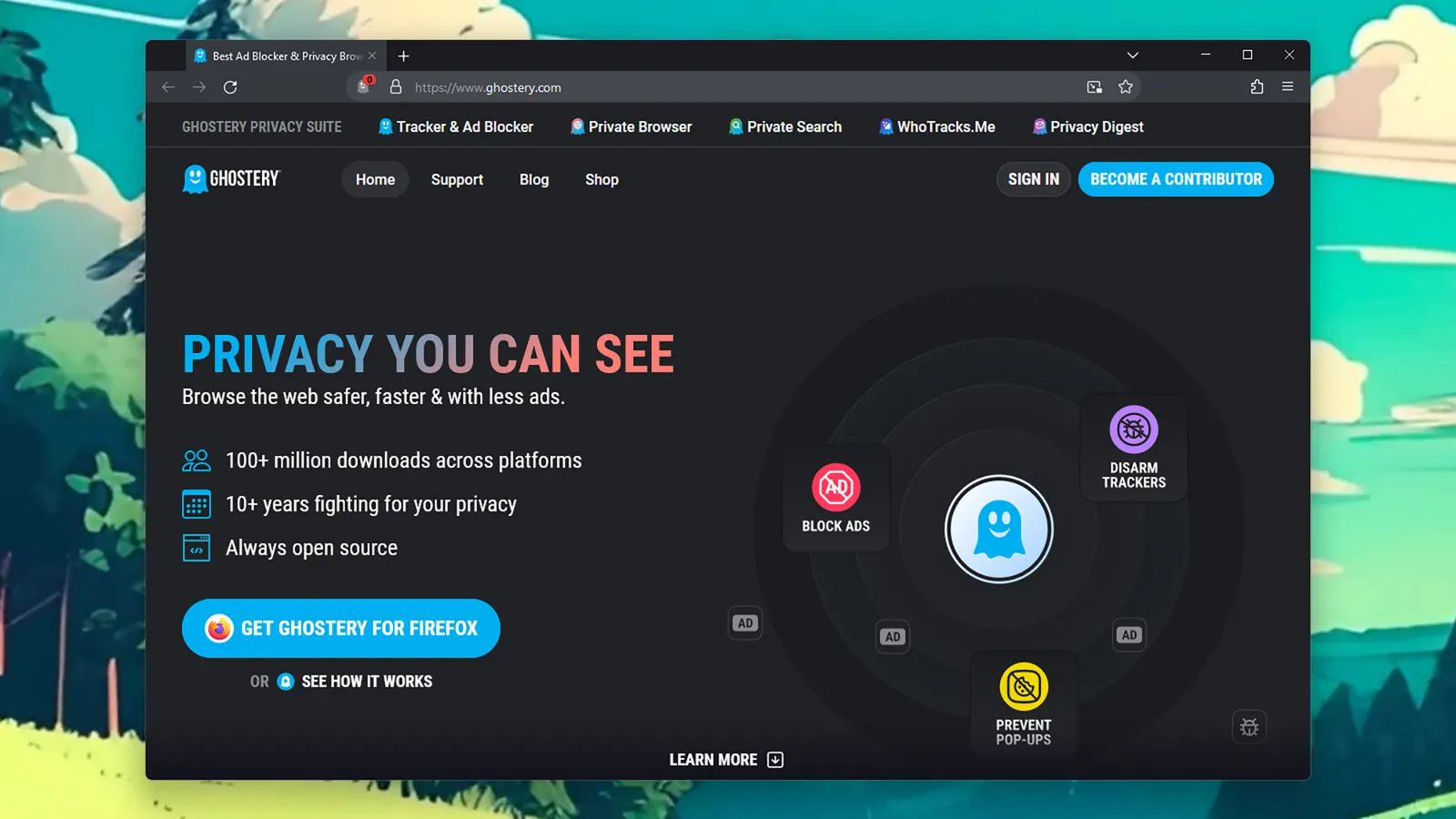 Ghostery browser