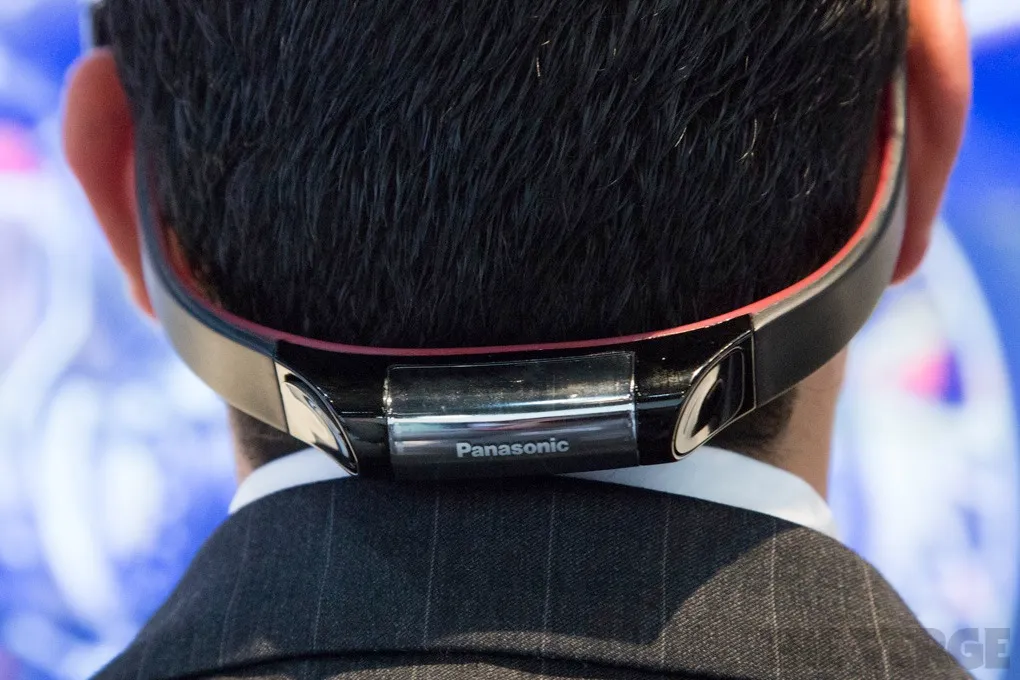 Panasonic bone conduction headphones photos