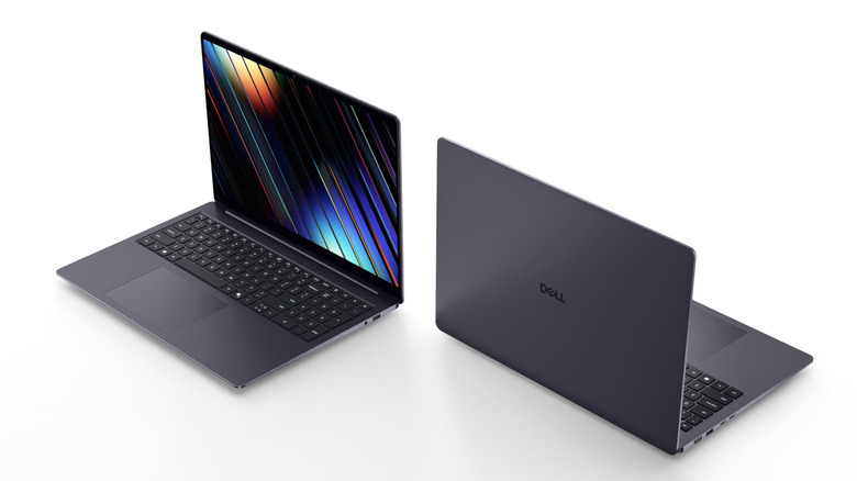 Laptops against a white background.