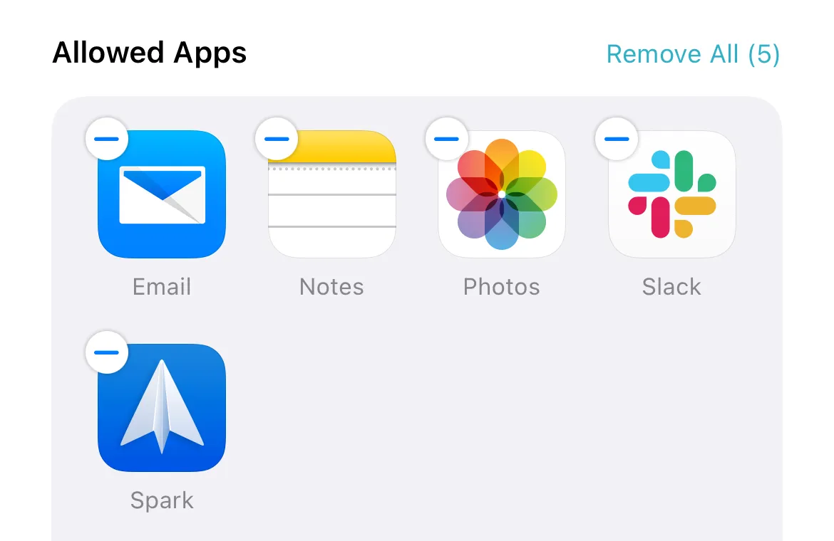 Focus modes on iPadOS 15.
