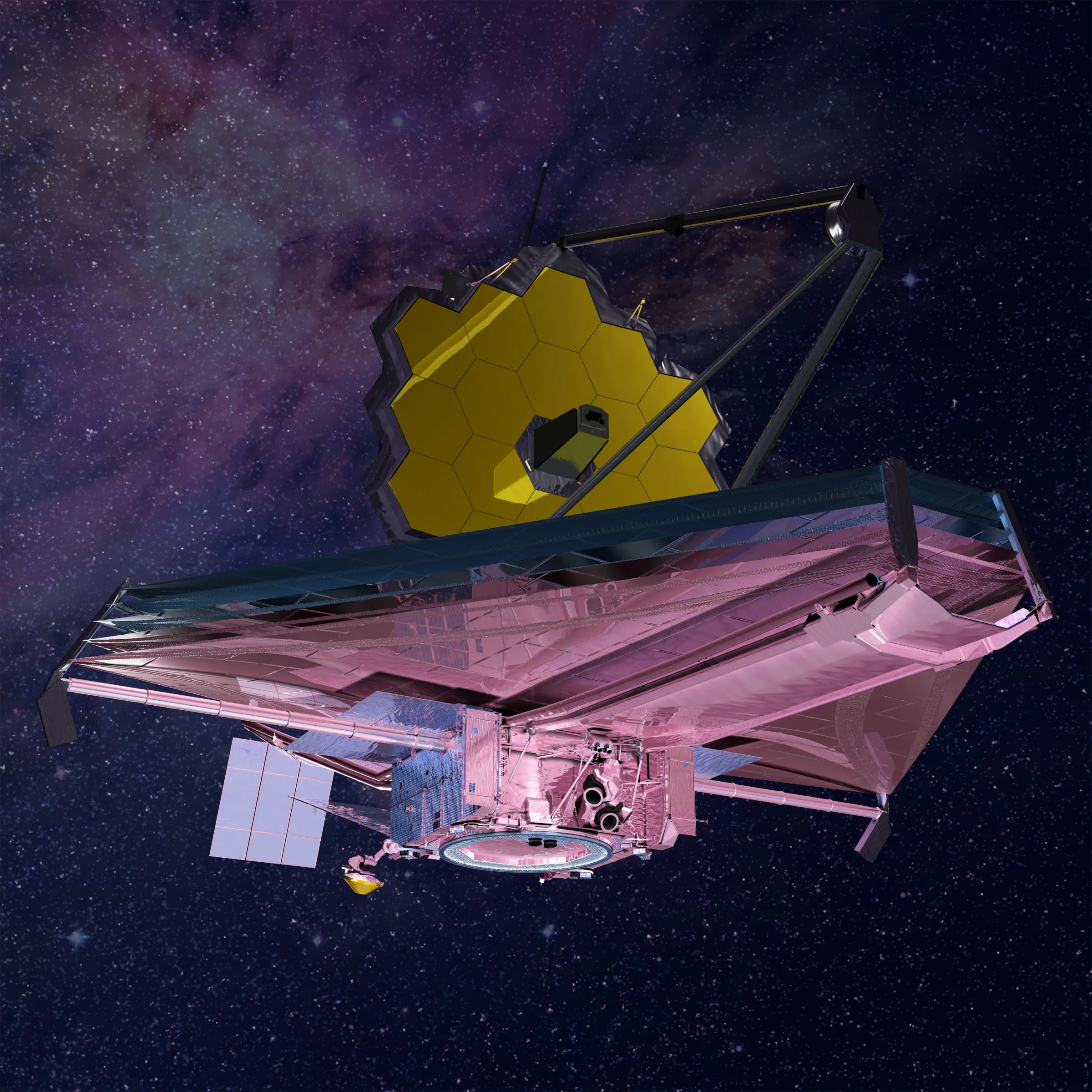 JWST’s sunshield.