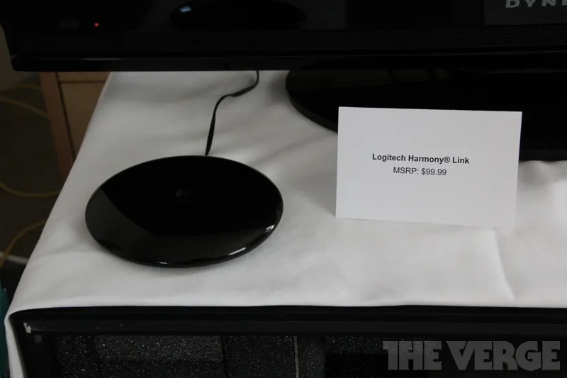 Logitech Harmony Link and iPad remote photos