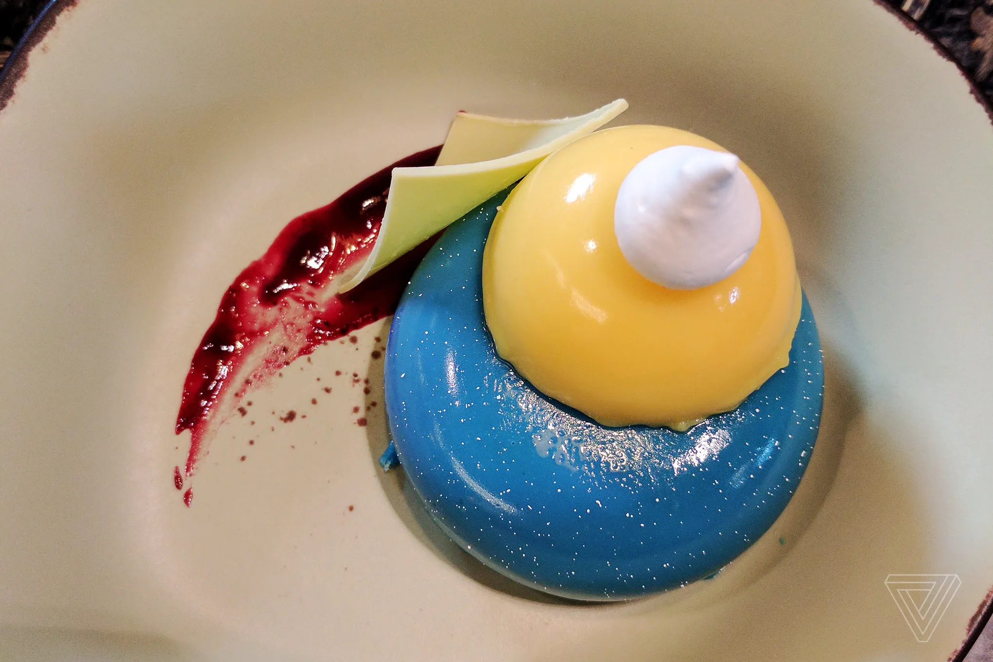 The finest space food is always blue.