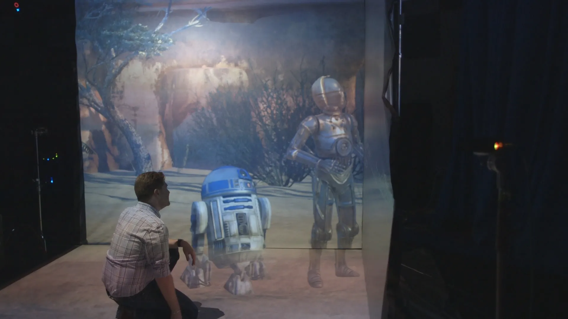 ILM xLab’s holo-cinema demo.