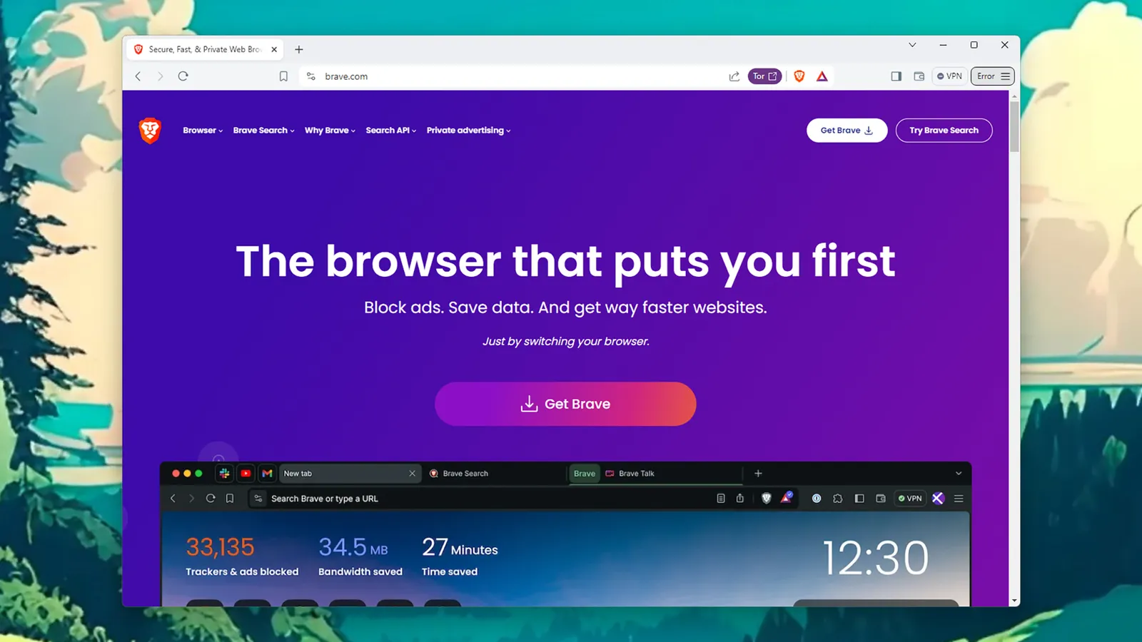 Brave browser