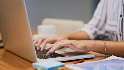 Apple's 13-inch MacBook Air M5 is shown in silver color